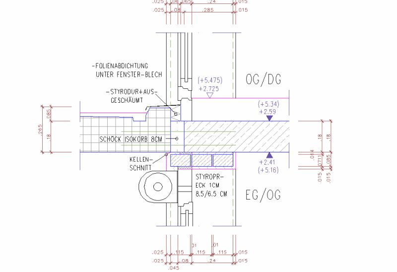 Plan vektorisiert digitalisiert fr Allplan und Autocad